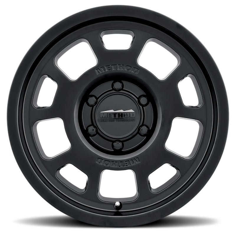 Method MR705 17x8.5 Inch Matte Black Off-Road Wheel with Bead Grip Technology