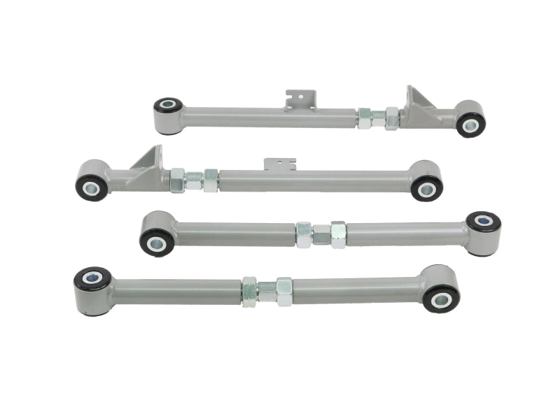 Whiteline KTA123 Rear Control Arm Kit for Subaru Impreza 2004-2007 – Adjustable Camber and Toe Alignment