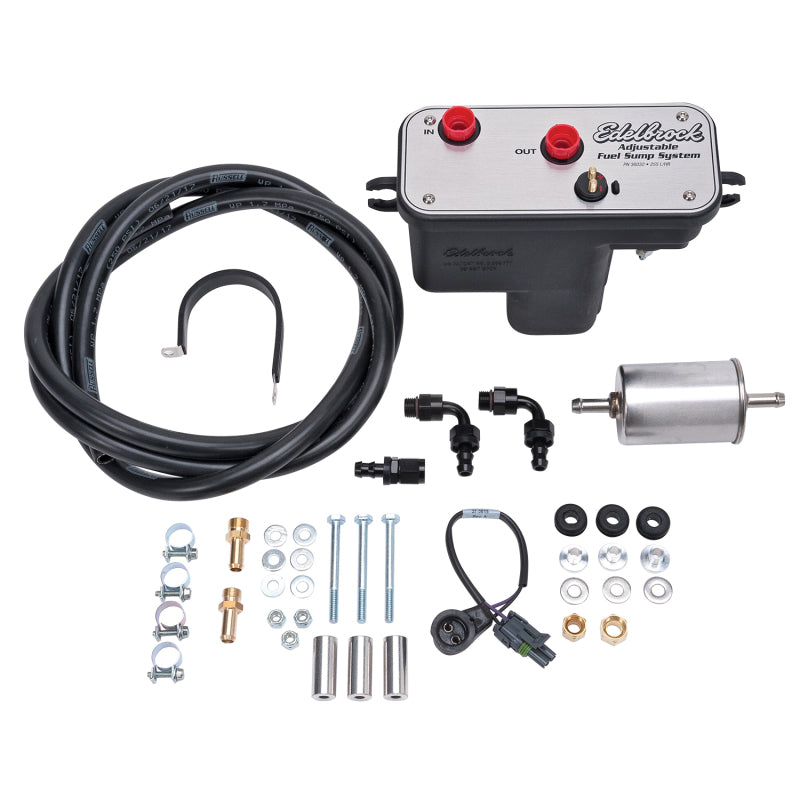Edelbrock Universal Fuel Sump Kit Part #36031 – Adjustable High-Pressure EFI Fuel Pump for Automotive Applications
