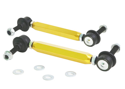 Whiteline Universal Swaybar Link Kit - Heavy Duty Adjustable 10mm Ball Joint (Part No. KLC140-235)