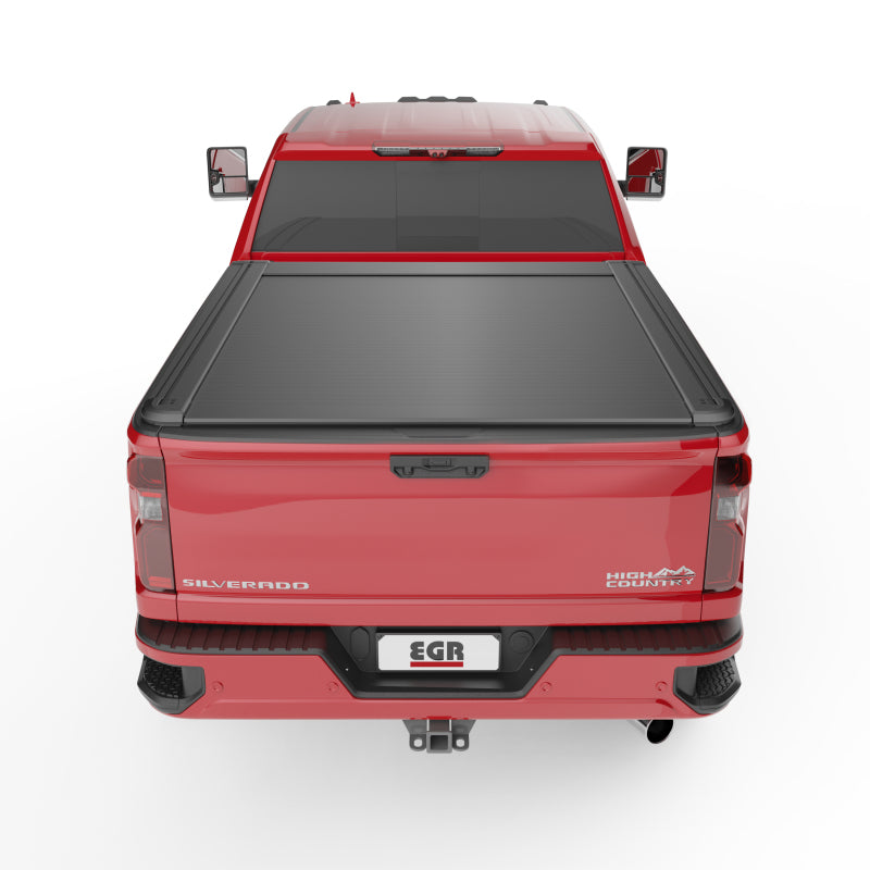 EGR RollTrac RT040035E Electric Tonneau Cover for 2020 GMC Sierra 2500 HD and Silverado 2500/3500 HD with 6.9ft Bed
