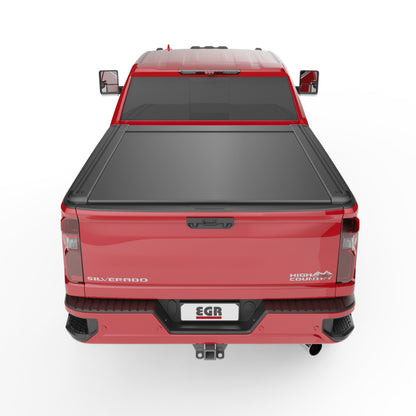EGR RollTrac RT040035E Electric Tonneau Cover for 2020 GMC Sierra 2500 HD and Silverado 2500/3500 HD with 6.9ft Bed