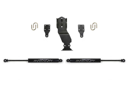 Fabtech FTS22302 Stealth Dual Steering Stabilizer Kit for 2017 Ford Super Duty 4WD