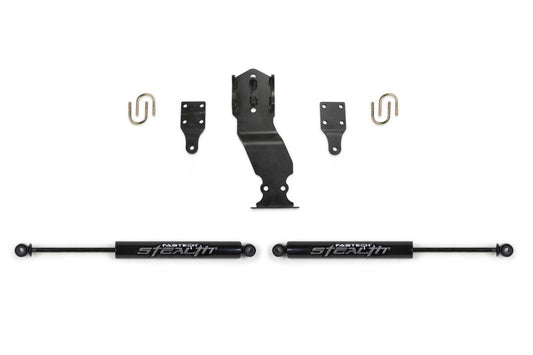 Fabtech FTS22302 Stealth Dual Steering Stabilizer Kit for 2017 Ford Super Duty 4WD