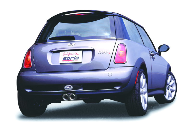 Borla S-Type Cat-Back Exhaust System for 2004-2009 Mini Cooper S Hatchback and Convertible