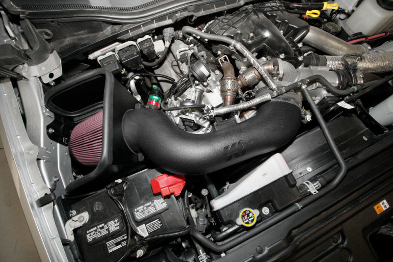 K&N Engineering 57-2597 Cold Air Intake System for 2017 Ford F-250 and F-350 Super Duty with V8 6.7L Diesel