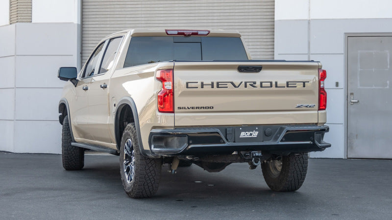 Borla 22-23 Chevrolet Silverado 1500 ZR2 & AT4X 6.2L CC SB 147.5in WB ATAK Cat-Back Exhaust System