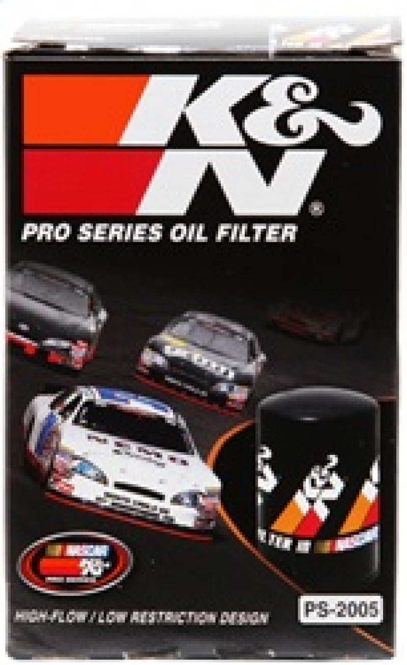 K&N Engineering Part PS-2005 Silver Oil Filter for Mercedes-Benz and More