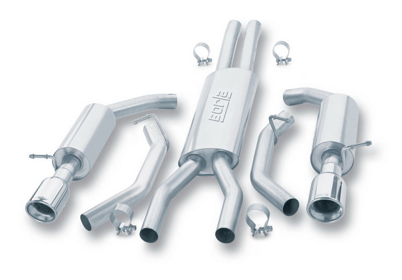 Borla Touring Cat-Back Exhaust System for 2002 Ford Thunderbird 3.9L V8