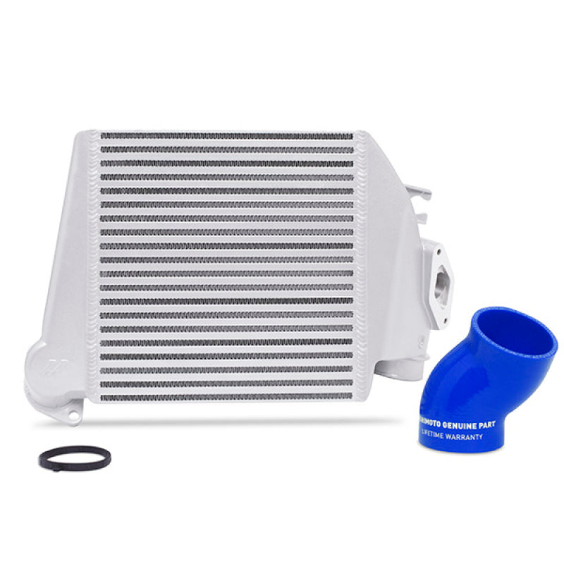 Mishimoto 2008-2014 Subaru WRX Top-Mount Intercooler Kit – Powder Coated Silver with Black Finish