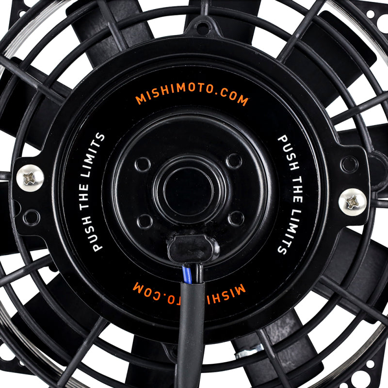 Mishimoto 6-Inch Slim Electric Fan MMFAN-6 for Enhanced Cooling and Universal Fitment