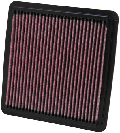 K&N Engineering 33-2304 High-Flow Reusable Drop-In Air Filter for Subaru Legacy, WRX, and STi (2005-2008)