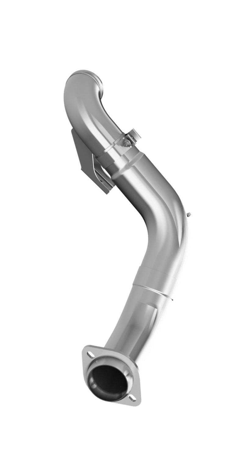MBRP 2015 Ford F-250/350/450 6.7L Aluminized 4-Inch Downpipe - Direct Replacement for Improved Flow and Performance