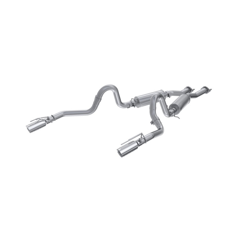 MBRP Armor Lite Series 2.5-inch Dual Rear Exit Cat-Back Exhaust System for Ford Mustang 1999-2004