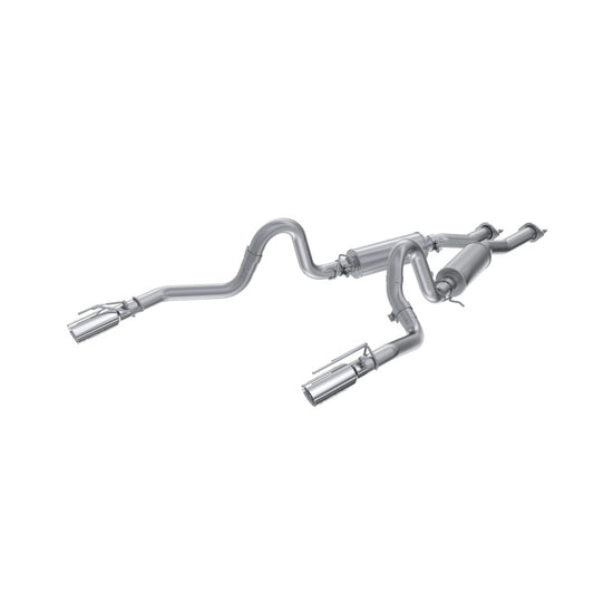 MBRP Armor Lite Series 2.5-inch Dual Rear Exit Cat-Back Exhaust System for Ford Mustang 1999-2004