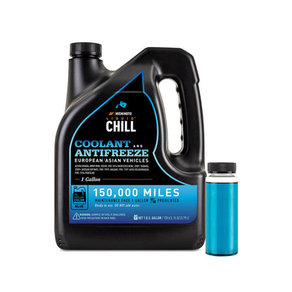 Mishimoto Liquid Chill EG Coolant for European and Asian Vehicles - Blue, Part Number MMRA-LC-EG-BL