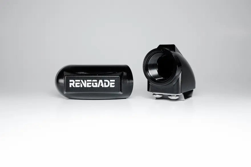 Renegade Racing Billet Valve Cover Breathers with Dual Baffles