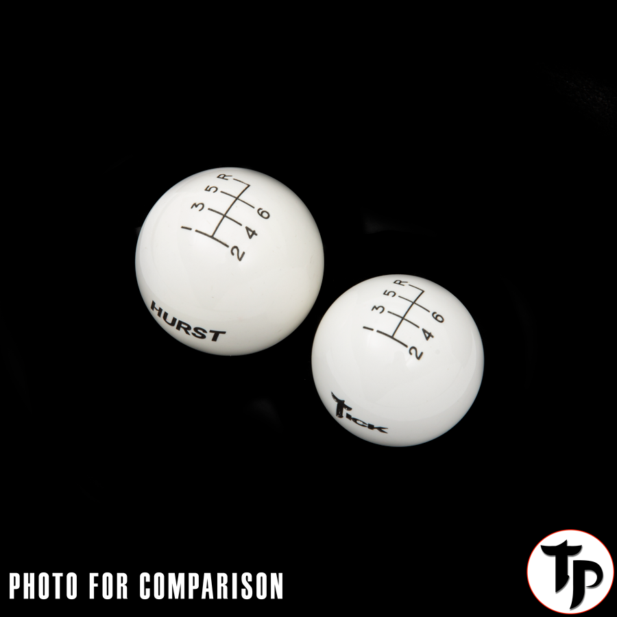 White 6 Speed Shifter Ball - image 4