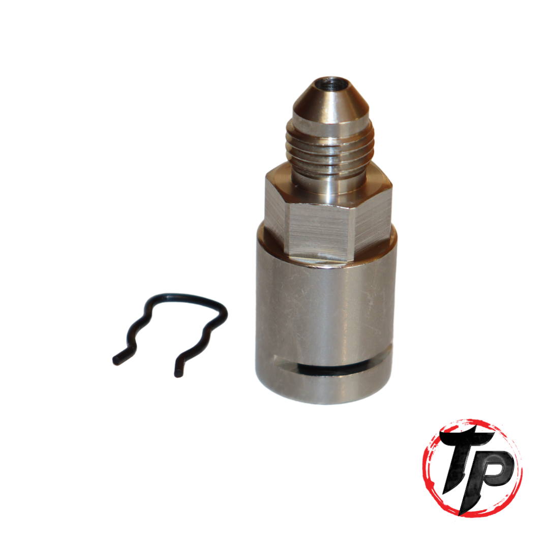 -4AN Male to O-Ring Female Quick Connect Clutch Fitting