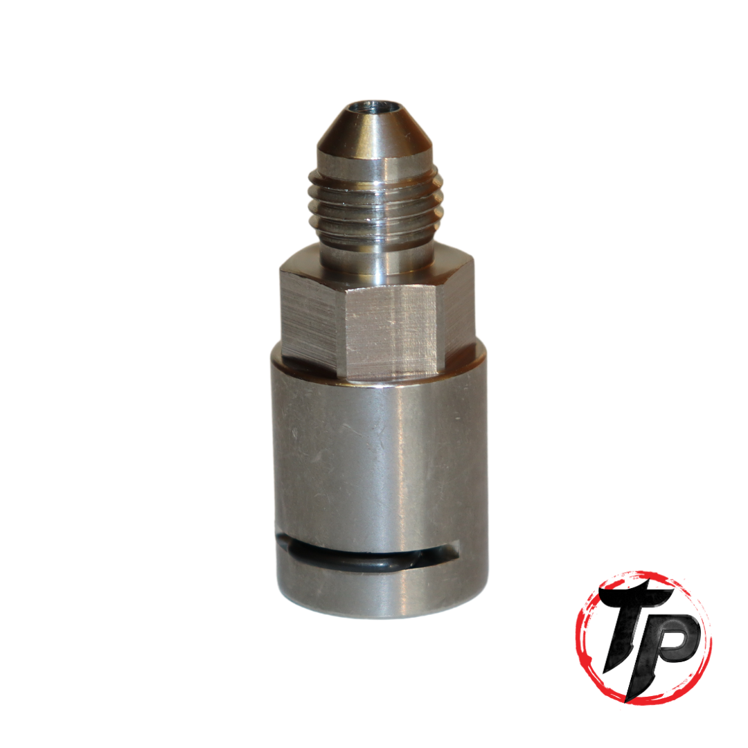 -4AN Male to O-Ring Female Quick Connect Clutch Fitting - image 2