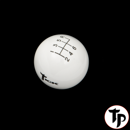 White 6 Speed Shifter Ball - image 2