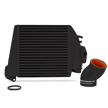 Mishimoto 2008-2014 Subaru WRX Top-Mount Intercooler Kit - Black Powder Coated Finish