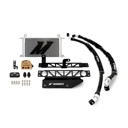 Mishimoto 2023+ Honda Civic Type R Oil Cooler Kit - Silver for Improved Engine Cooling and Performance