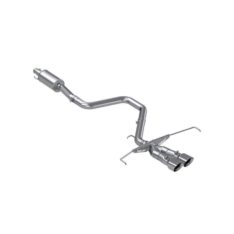 MBRP Armor Lite Series Cat Back Exhaust System for Hyundai Veloster 2019-2021 – Aluminized Steel, Dual 4.5-Inch Tips