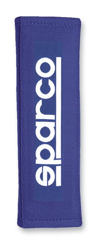 Sparco Belt Pad 3 Inch Blue Racing - Comfortable Automotive Safety Accessory