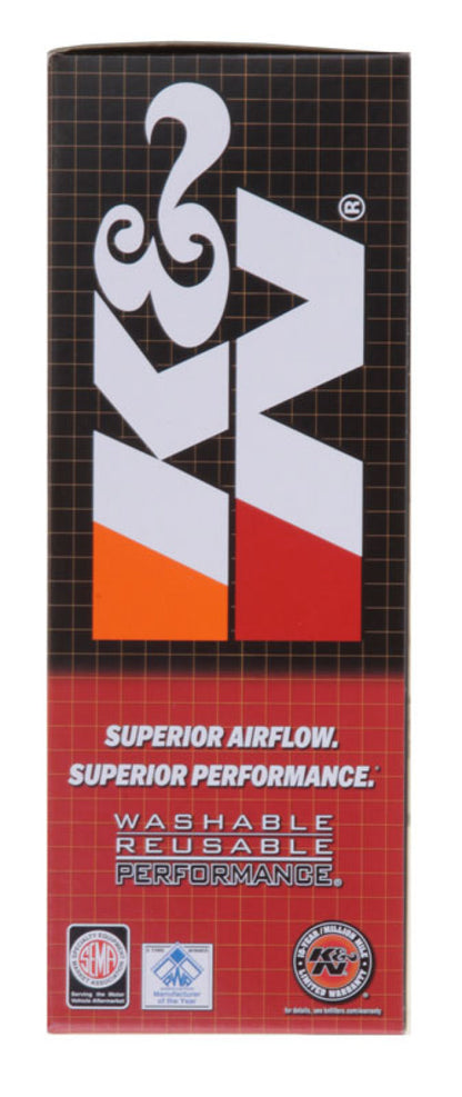 K&N Engineering E-3671 Universal Oval High-Flow Air Filter – 12 inch Length, 5-1/4 inch Width, 3-1/4 inch Height