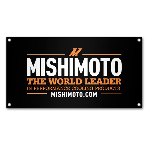 Mishimoto Promotional World Leader Banner - Medium Size for Automotive Enthusiasts