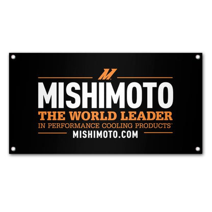 Mishimoto Promotional World Leader Banner - Medium Size for Automotive Enthusiasts
