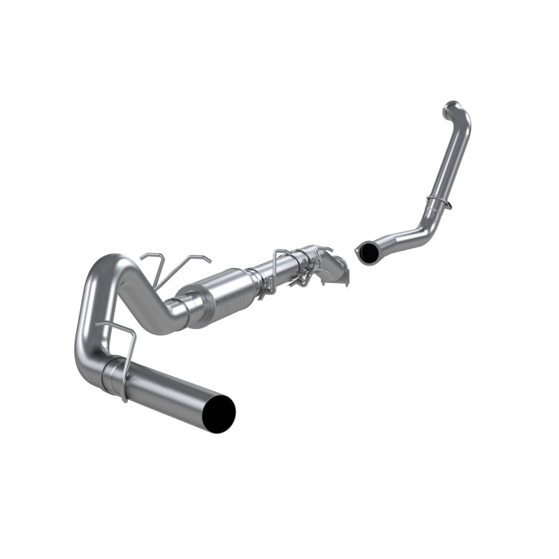 MBRP S6206P Armor Lite Turbo Back Exhaust System for Ford F-350 (2003-2007) – 4 Inch Diameter