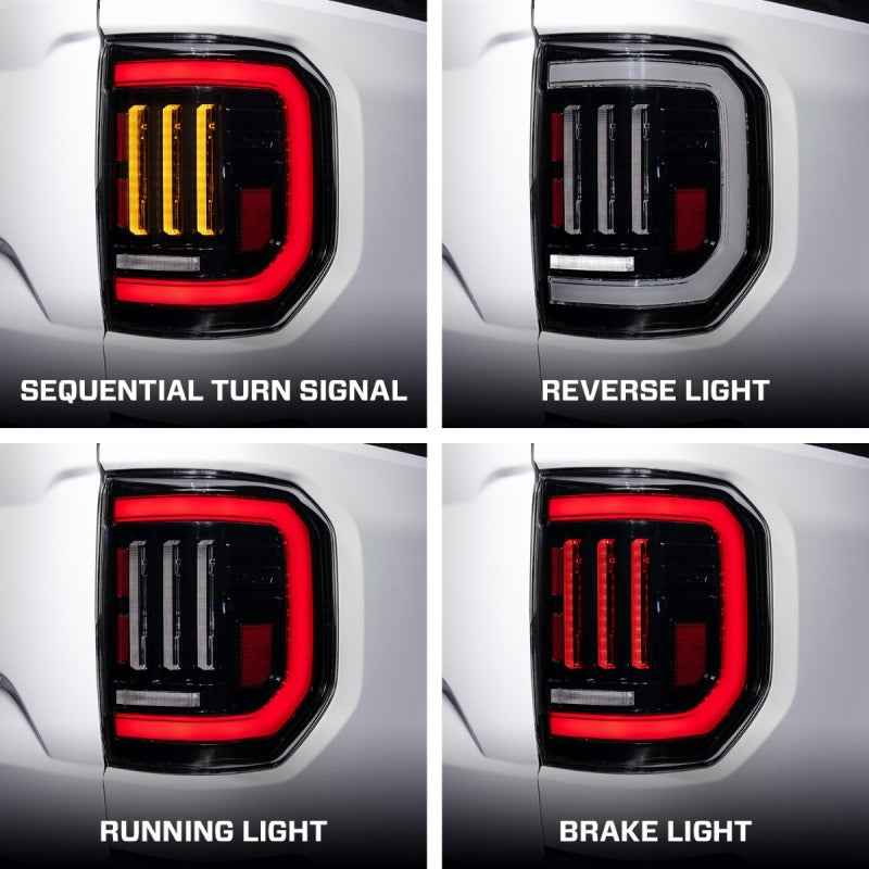 Form Lighting 22-24 Ford Maverick LED Tail Lights Red (pair)