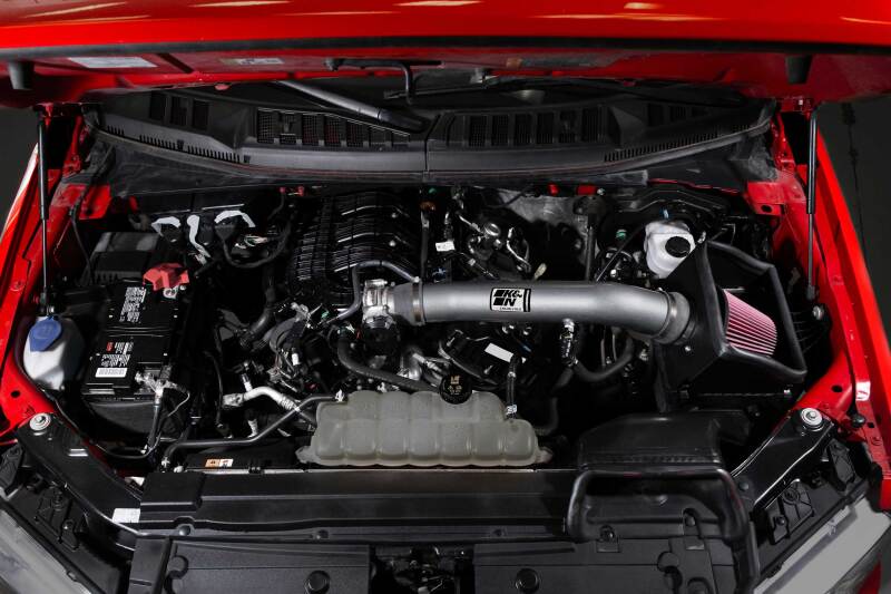 K&N Engineering 77-2619KC Cold Air Intake System for Ford F-150 3.3L V6 with Reusable High-Flow Filter