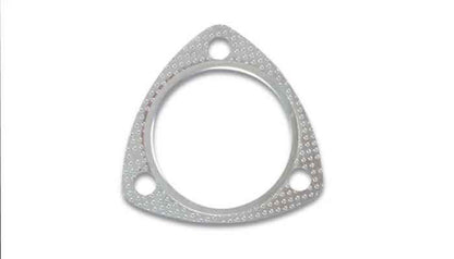 Vibrant 3-Bolt High Temperature Exhaust Gasket (3.5 inch I.D.) – Multi-Layer Graphite for Leak-Free Sealing