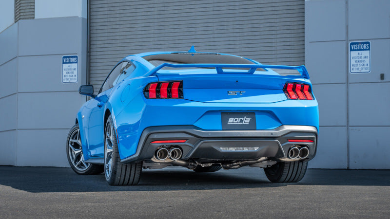 Borla ATAK Cat-Back Exhaust System for 2024 Ford Mustang GT 5.0L V8 with Active Exhaust