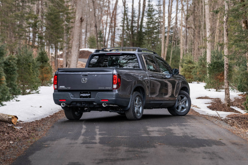 MBRP Armor Pro Series T304 Stainless Steel 2.5-Inch Cat-Back Exhaust System for Honda Ridgeline 2021-2023