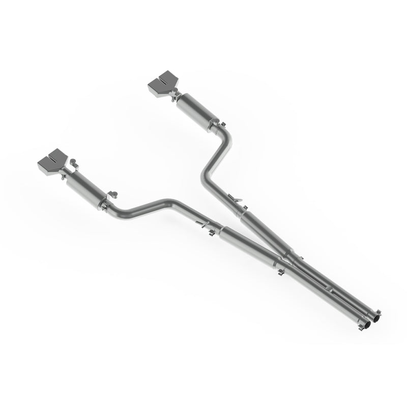 MBRP Armor Plus Series Cat Back Exhaust System for Dodge Challenger 2009-2014 with Dual Split Rear Exit
