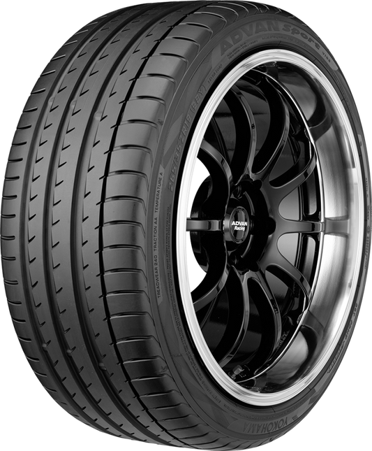 Yokohama Advan Sport V105E Tire - 285/40ZR19 107Y for High-Performance Vehicles