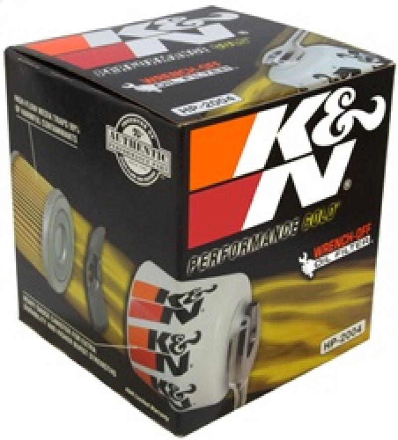 K&N Engineering HP-2004 Premium Oil Filter for Volkswagen Passat, Volvo 240 & Jeep Grand Cherokee 4.0
