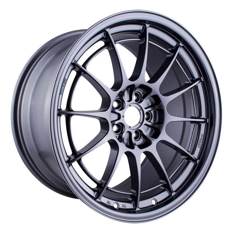 Enkei NT03+M 18x9.5 inch Gunmetal Wheel with 5x100 Bolt Pattern and +40mm Offset