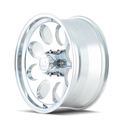 ION Wheels Type 171 17x9 Polished Alloy Wheel with 8x165.1 Bolt Pattern and 0mm Offset