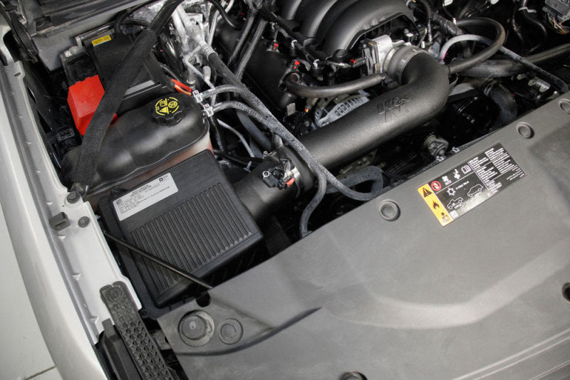 K&N Engineering 57-3098 High-Flow Air Intake System for Chevrolet, GMC, Cadillac Vehicles