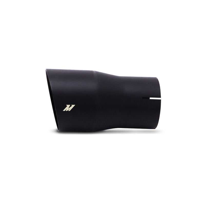 Mishimoto Clamp-On Single Wall Exhaust Tip 5-inch Outlet - Black