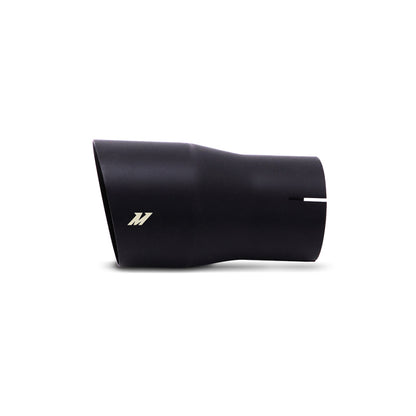 Mishimoto Clamp-On Single Wall Exhaust Tip 5-inch Outlet - Black