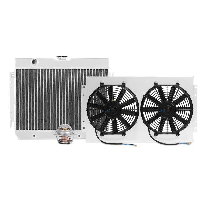 Mishimoto 1967-1969 Ford Mustang Cooling Package with Radiator, Fan Shroud, and Thermostat - Fits 4.7L and 5.8L Engines