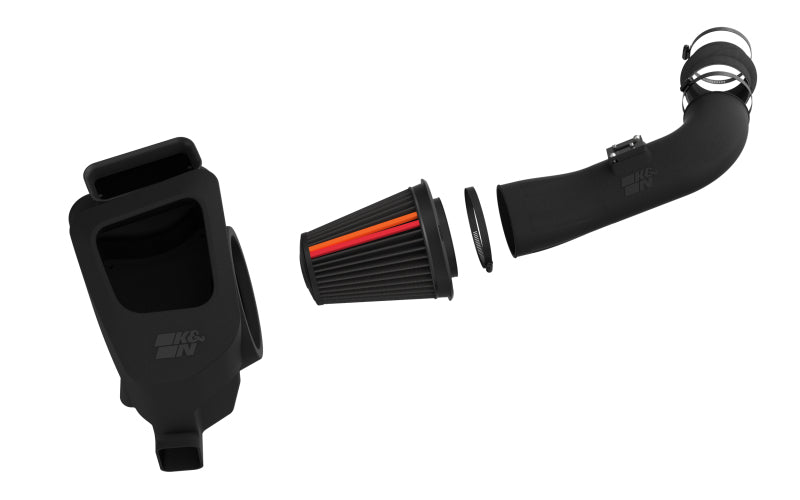 K&N Engineering 50-3119D NextGen Diesel DryFlow Cold Air Intake for Chevrolet Silverado & GMC Sierra 6.6L Duramax