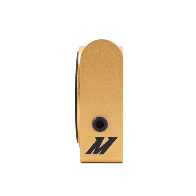 Mishimoto Oil Sandwich Plate with Rear-Mounted Thermostat for Enhanced Engine Temperature Control