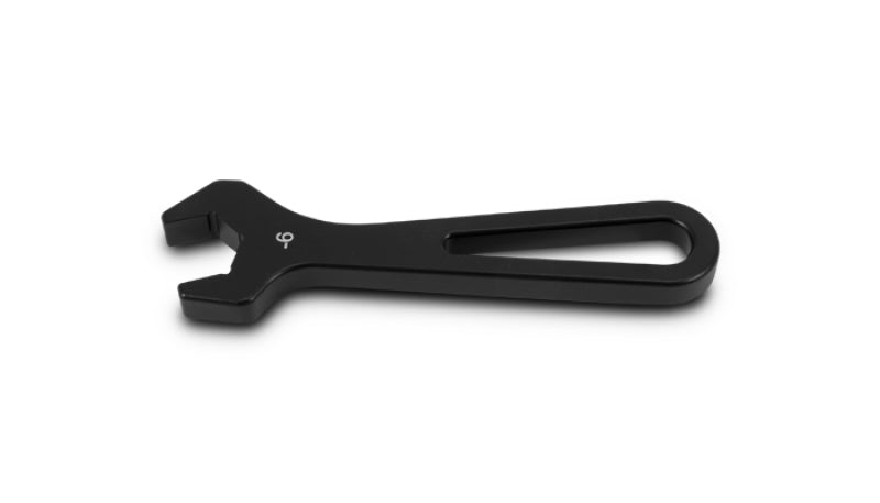 Vibrant -6AN Aluminum Wrench in Anodized Black for Automotive Fittings and Adapters